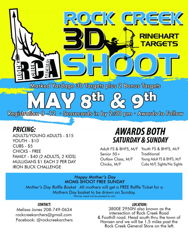Archery Shoots Idaho State Bowhunters