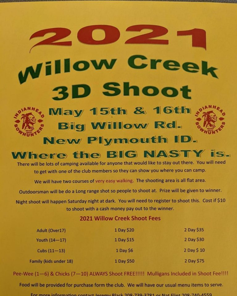 Archery Shoots Idaho State Bowhunters