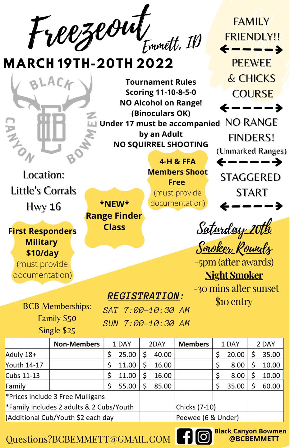 Archery Shoots Idaho State Bowhunters